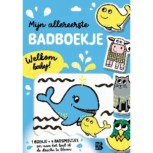 Afbeelding van Mijn allereerste badboekje - Mijn allereerste badboekje - Welkom baby!