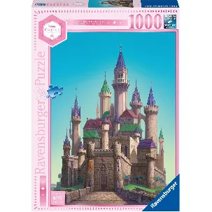 Afbeelding van Ravensburger puzzel Disney Aurora's Castle - Legpuzzel - 1000 stukjes Disney