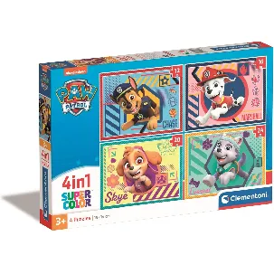 Afbeelding van Clementoni - Puzzle Paw Patrol 4in1 - 21526