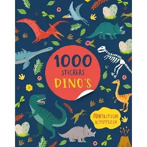 Afbeelding van 1000 stickers dino's