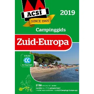 Afbeelding van ACSI Campinggids - Zuid-Europa 2019