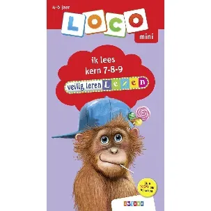 Afbeelding van Loco Mini - Loco Mini veilig leren lezen ik lees kern 7-8-9