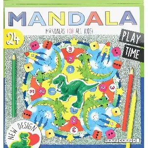 Afbeelding van Mandala Kleurboek voor Kinderen Play Time New Design