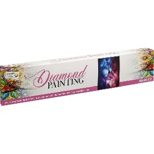 Afbeelding van Diamond painting | Wolven | Afmeting: 30 x 40 CM | Inclusief diamond painting pen | diamond painting volwassenen