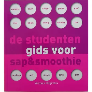 Afbeelding van De studentengids voor sap & smoothie