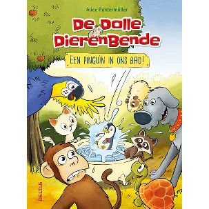 Afbeelding van De dolle dierenbende - Een pinguïn in ons bad!