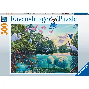 Afbeelding van Ravensburger puzzel Zeekoe momenten - Legpuzzel - 500 stukjes