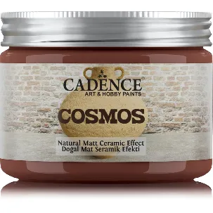 Afbeelding van Cadence Cosmos Naturel Matt Keramiek Verf 150 ml Rusty Brown