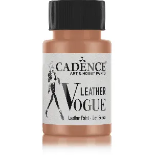 Afbeelding van Cadence Leather Vogue Leer Verf 50 ml LVM-05 Metallic Bronze