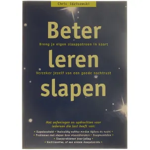 Afbeelding van Beter leren slapen