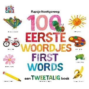 Afbeelding van Rupsje Nooitgenoeg - 100 eerste woordjes / First Words