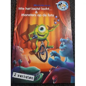 Afbeelding van Wie het laatste lacht... Monsters op de foto 2 verhalen Disney club leesboek met luister CD