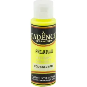 Afbeelding van Acrylverf - Fluorescent Yellow - Cadence Premium Acrylic - 70 ml