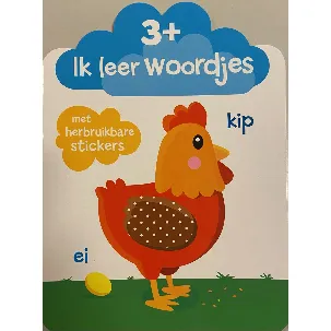 Afbeelding van Boek - Ik leer woordjes - 3+