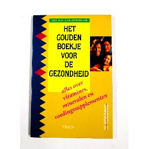 Afbeelding van Het gouden boekje voor de gezondheid