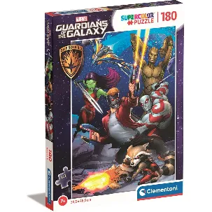 Afbeelding van Clementoni - Puzzel 180 Stukjes Marvel Guardians Of The Galaxy, Kinderpuzzels, 7-9 jaar, 29783