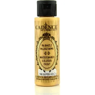 Afbeelding van Acrylverf - Decoratieverf - Metallic - Cadence - Super Gold - 70 ml