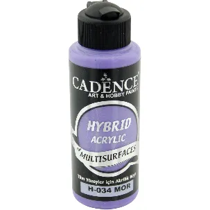 Afbeelding van Acrylverf - Multisurface Paint - Purple - Cadence Hybrid Acrylic - 120 ml