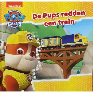 Afbeelding van Paw-Patrol-Voorleesboek-De pups redden een trein