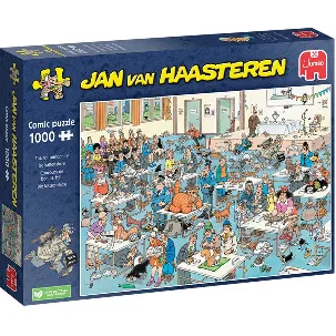 Afbeelding van Jan Van Haasteren Puzzel Kattenshow 1000 Stukjes