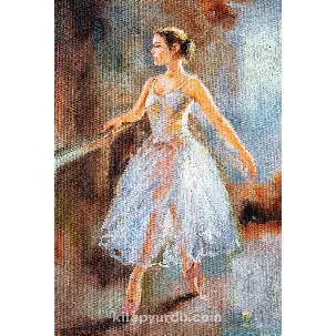 Afbeelding van Ballerina | Houten Puzzel | 1000 Stukjes | King of Puzzle | 44 x 59 cm