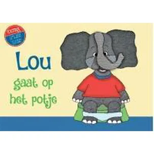 Afbeelding van Lou gaat op het potje