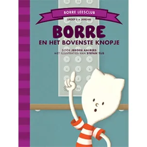 Afbeelding van Borre Leesclub - Borre en het bovenste knopje