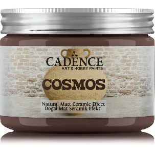 Afbeelding van Cadence Cosmos Naturel Matt Keramiek Verf 150 ml Brown