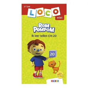 Afbeelding van Loco Mini - Rompompom ik leer tellen t/m 20