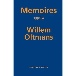 Afbeelding van Memoires Willem Oltmans 63 - Memoires 1996-A