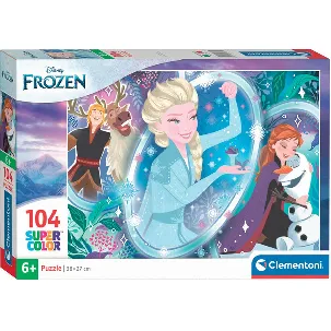 Afbeelding van Clementoni - Puzzel 104 Stukjes Frozen 2, Kinderpuzzels, 6-8 jaar, 25737