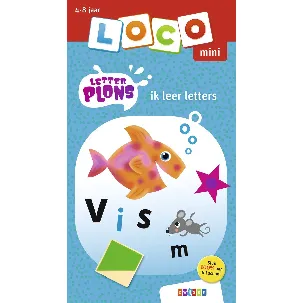 Afbeelding van Loco Mini - Loco mini Letterplons ik leer letters