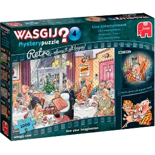 Afbeelding van Wasgij Retro Mystery 4 - Live Entertainment! (1000)