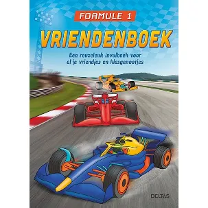 Afbeelding van Formule 1 vriendenboek