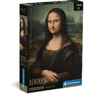 Afbeelding van Clementoni - Puzzel 1000 Stukjes - Mona Lisa - Leonardo da Vinci - Puzzel Voor Volwassenen