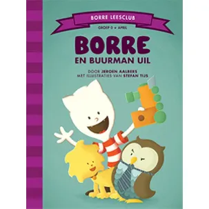 Afbeelding van Borre Leesclub - Borre en buurman uil