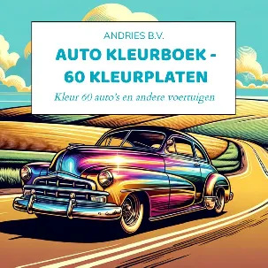 Afbeelding van Auto Kleurboek - 60 Kleurplaten