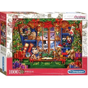 Afbeelding van Clementoni Classic Christmas Collection - Puzzel - 1000 stukjes - Volwassenen - Legpuzzel - Speelgoedwinkel