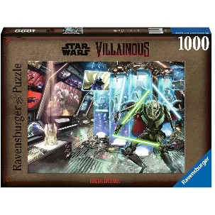 Afbeelding van Ravensburger puzzel Star Wars Villainous:General Grievous - Legpuzzel - 1000 stukjes