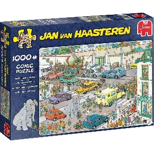 Afbeelding van Jan van Haasteren Jumbo gaat winkelen puzzel - 1000 stukjes