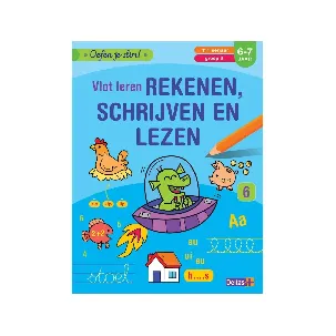 Afbeelding van Oefen je slim - Vlot leren rekenen, schrijven en lezen (6-7 j.)