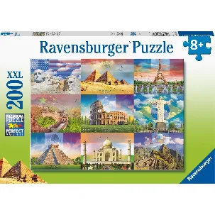 Afbeelding van Ravensburger puzzel Monuments of the World - legpuzzel - 200 stukjes