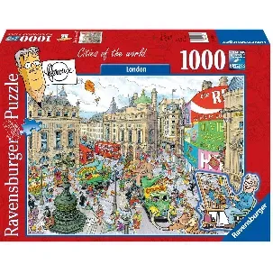 Afbeelding van Ravensburger puzzel Fleroux London - Legpuzzel - 1000 stukjes