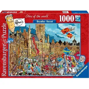 Afbeelding van Ravensburger puzzel Fleroux Brussel - legpuzzel - 1000 stukjes