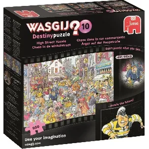 Afbeelding van Wasgij Destiny 10 Chaos In De Winkelstraat puzzel - 950 stukjes