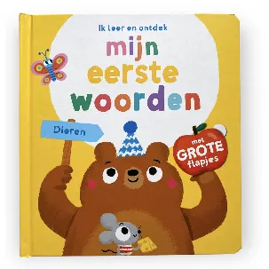 Afbeelding van Ik leer en ontdek mijn eerste woorden over DIEREN - Met GROTE Flapjes