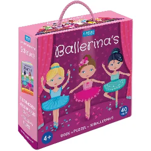 Afbeelding van Ballerina's - Boek + puzzel + 10 figuren