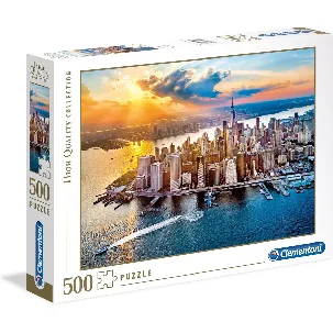 Afbeelding van Clementoni - Puzzel 500 Stukjes High Quality Collection, New York, Puzzel Voor Volwassenen en Kinderen, 14-99 jaar, 35038