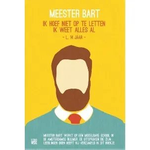 Afbeelding van Meester Bart