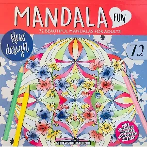 Afbeelding van Mandala - ''Bloem'' - Kleurboek voor volwassen - Mandalas - 72 kleurplaten - Kleurboek voor volwassenen - Kleurboeken